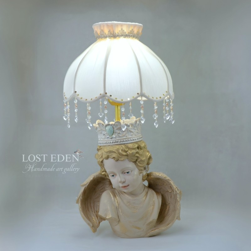 آباژور دستساز فرشته پلی استر  کد ۶۰۰