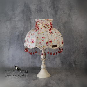 آباژور دستساز پارچه ای وینتیج کد ۱۰۳