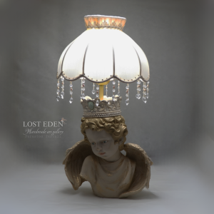 آباژور دستساز فرشته پلی استر  کد ۶۰۰