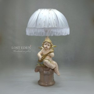 آباژور دستساز فرشته پلی استر  کد ۶۰۱