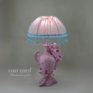 آباژور دستساز فرشته پلی استر  کد ۶۰۲