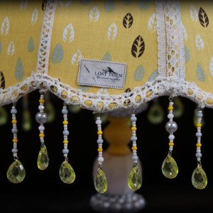 آباژور دستساز پارچه ای وینتیج کد ۱۰۴