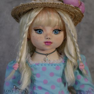 عروسک دستساز پارچه ای سه بعدی _السی و لونا