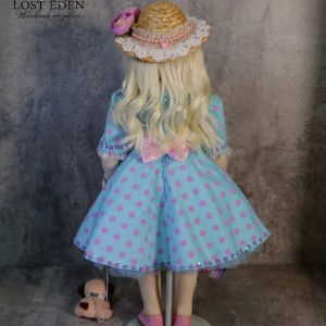 عروسک دستساز پارچه ای سه بعدی _السی و لونا