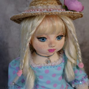 عروسک دستساز پارچه ای سه بعدی _السی و لونا