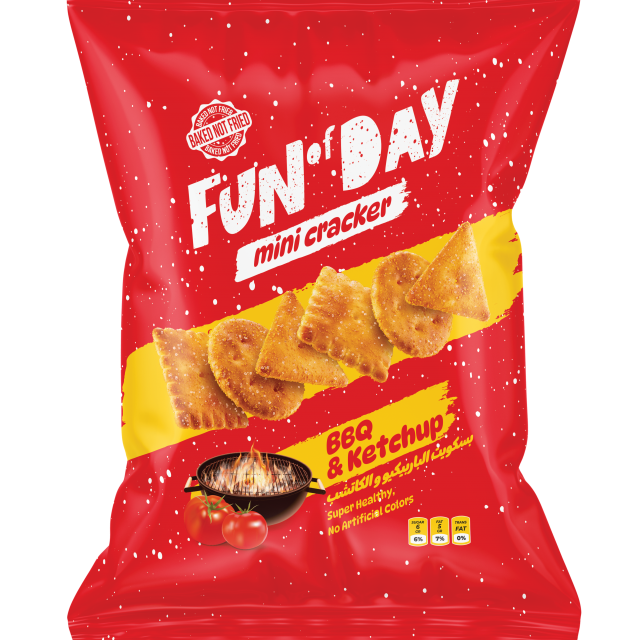 مینی کراکر سایز کوچک (55 گرمی) -  Fun of Day