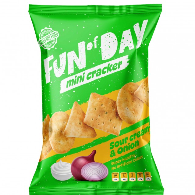 مینی کراکر سایز بزرگ (180 گرمی) -  Fun of Day