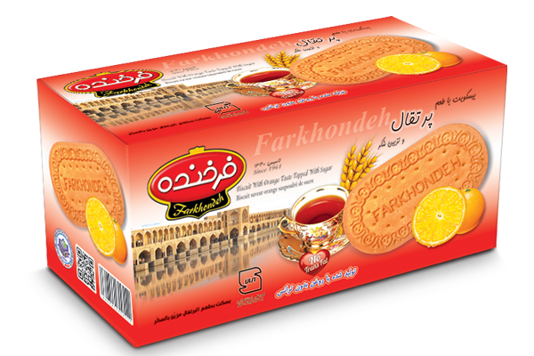 بیسکویت 1000 پرتقالی فرخنده