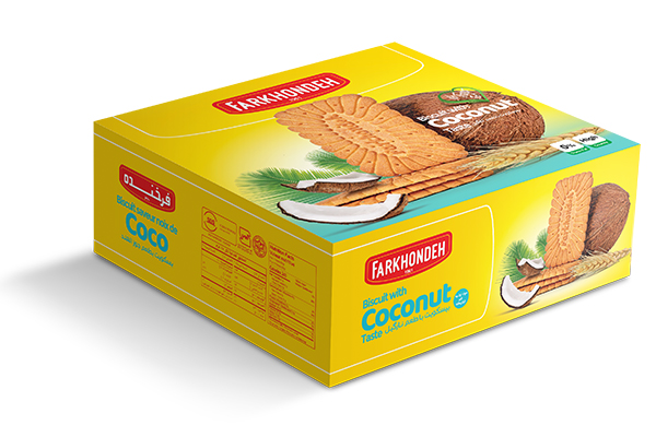 بیسکویت 800 نارگیلی فرخنده