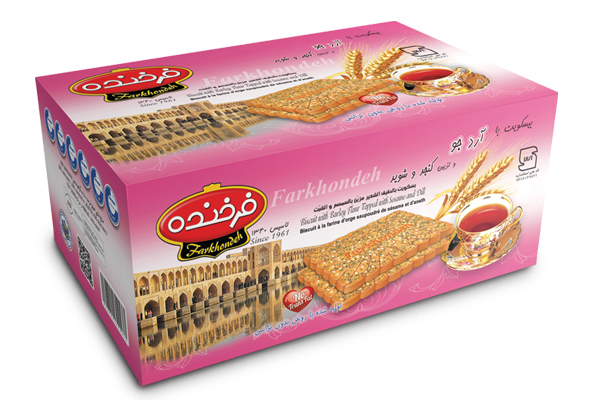 بیسکویت 1005 آرد جو فرخنده