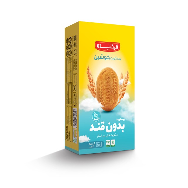 بیسکویت خوشین بدون قند فرخنده