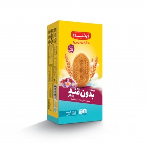 بیسکویت خوشین بدون قند زعفرانی فرخنده
