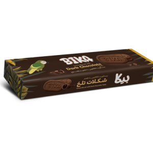 بیسکویت 130 گرمی بیکا کاکائویی با طعم شکلات تلخ