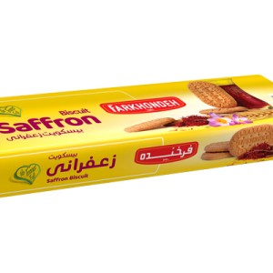 بیسکویت 150 زبانک زعفرانی فرخنده
