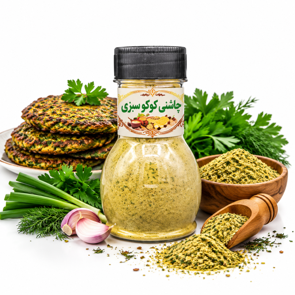 چاشنی کوکو سبزی ارگانیک
