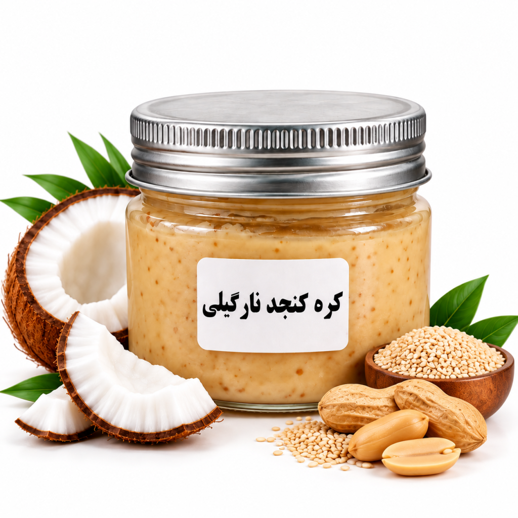 کره کنجد نارگیلی 250 گرم