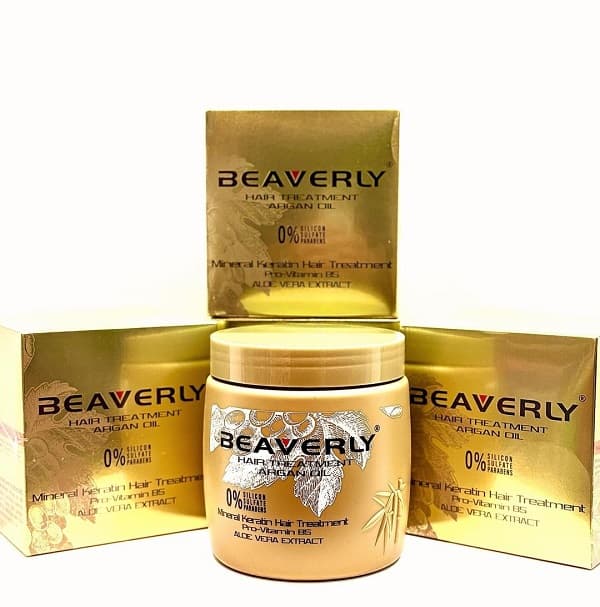 ماسک مو کراتینه برند بیورلی، حجم 500 میلی‌لیتر