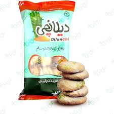 کلوچه سنتی شکری دیلانچی بجستان ( شکر قهوه ای ، آرد کامل ، عسل ، روغن کنجد و آفتابگردان ، گلاب )