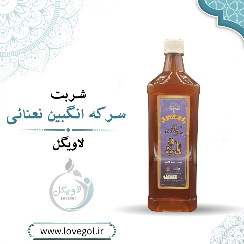 سرکه انگبین  نعنایی ۹۰۰ میلی گرم