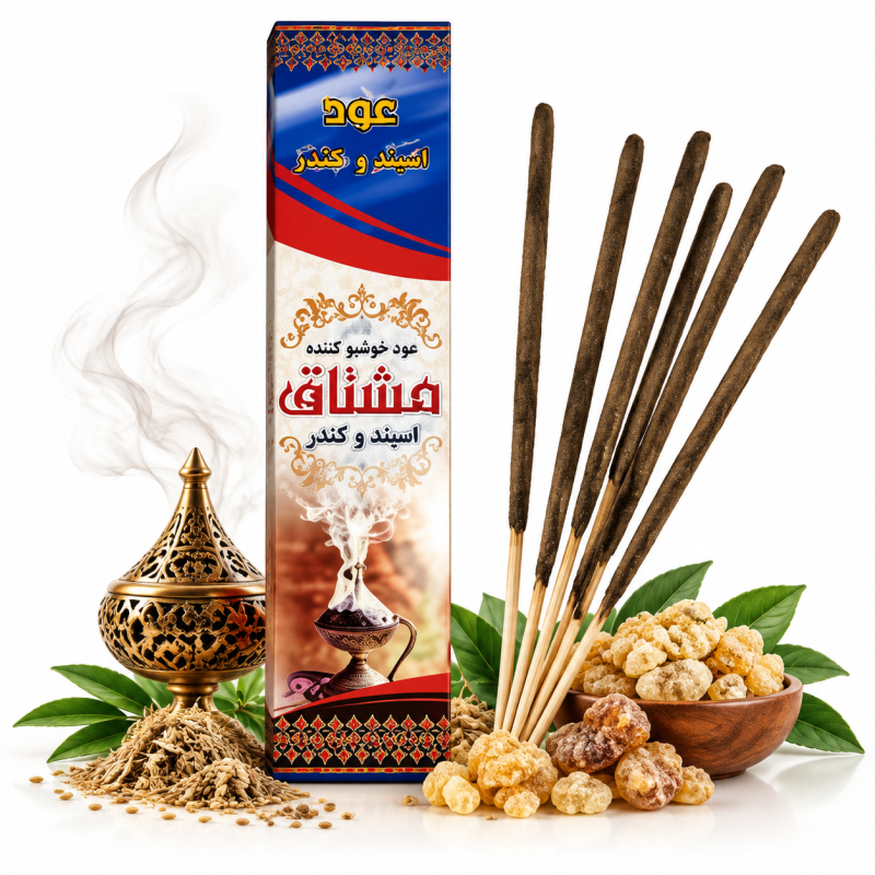 عود کندر و اسپند | عود معطر برای خوشبو کردن فضا