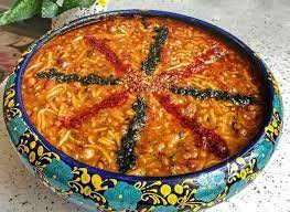 طرز تهیه آش آلو و عدس