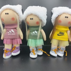 عروسک روسی کلاه سفید