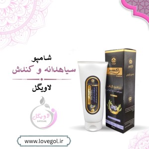 شامپو گیاهی تقویتی سیادانه و کندش (ضد ریزش مو)