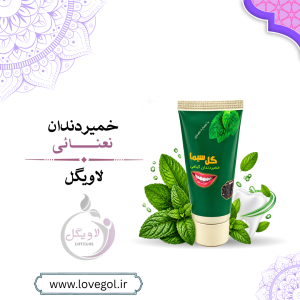 خمیر دندان نعنایی | خمیردندان گیاهی عسل و نعنا