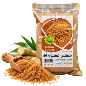 شکر قهوه ای  نیشکر 800 گرم