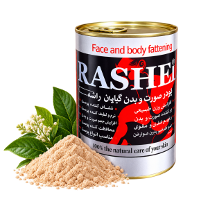 پودر چاق کننده صورت بدن آقایان(راشل ۵۰۰گرم)