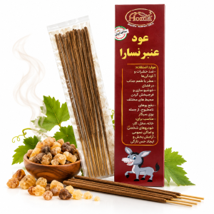 عود دست ساز عنبر نسارا | عود سنتی برای خوشبو کردن فضا