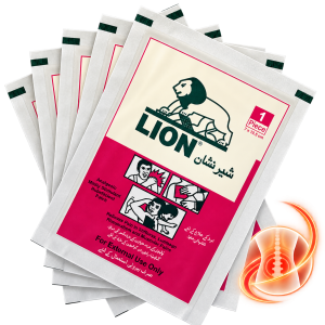 چسب کمر شیرنشان | چسب موضعی برای تسکین درد و ایجاد گرمای موضعی