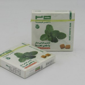 آدامس گیاهی سقز با طعم نعنا