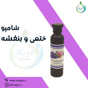 شامپو گیاهی ختمی و بنفشه