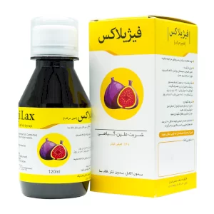 شربت انجیر ملین فیژیلاکس نیاک 120 میلی لیتر