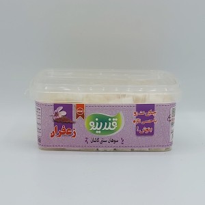 قند طعم دار زعفرانی