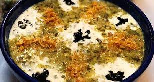 طرز تهیه آش ماست تبریز