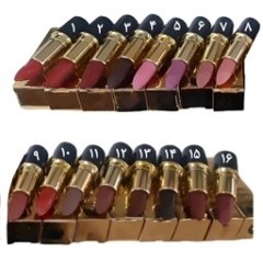 رژلب مدادی گلبهی تیره کد 9 - رژ طبیعی بدون سرب
