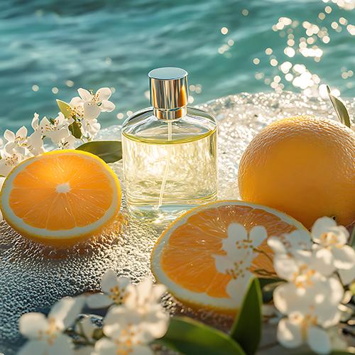 عطر روزانه با رایحه مرکباتی و گلهای تازه