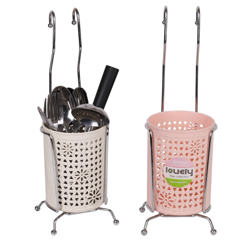 جا قاشقی آویز پایه استیل ABS