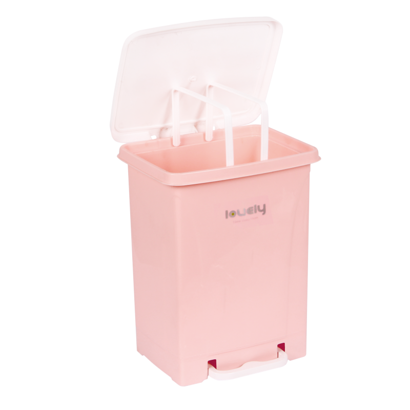 سطل پدالی بزرگ فلورا تک‌جداره