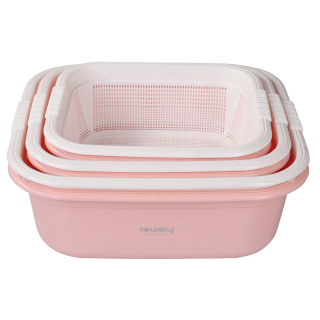 ست آبکش و لگن 6 پارچه کوچک