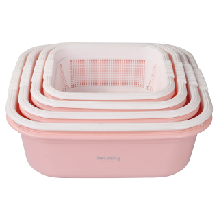 ست آبکش و لگن 8 پارچه