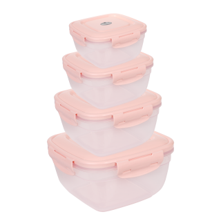 ظرف فریزری 8 پارچه قفلی مربع