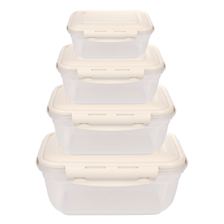 ظرف فریزری 8 پارچه قفلی مستطیل