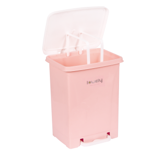 سطل پدالی کوچک فلورا تک‌جداره