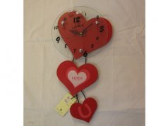 ساعت دیواری فانتزی عشق طرح پاندول