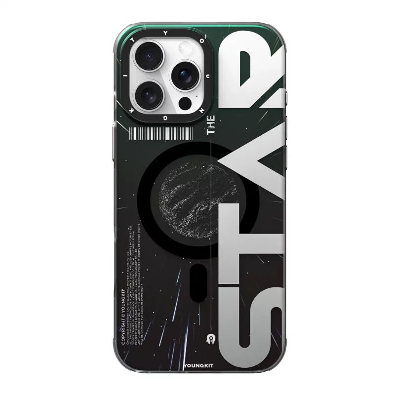 قاب یانگ کیت Youngkit Interstellar Journey Galaxy برای آیفون 15 پرو مکس