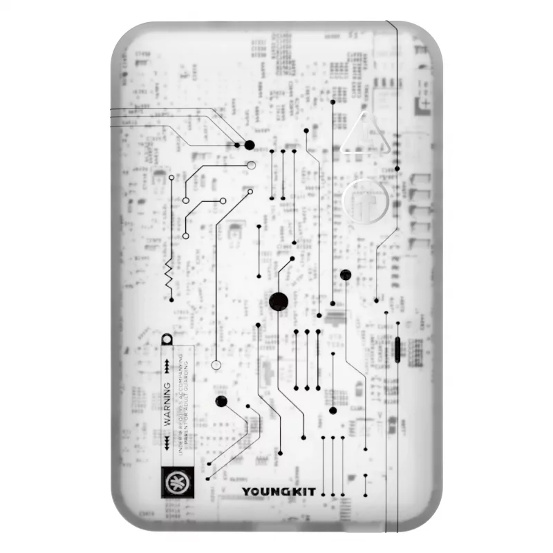 پاوربانک مگسیف یانگ کیت مدل Youngkit Circuit Board Power Bank MagSafe ظرفیت 5000 میلی آمپر توان 20 وات