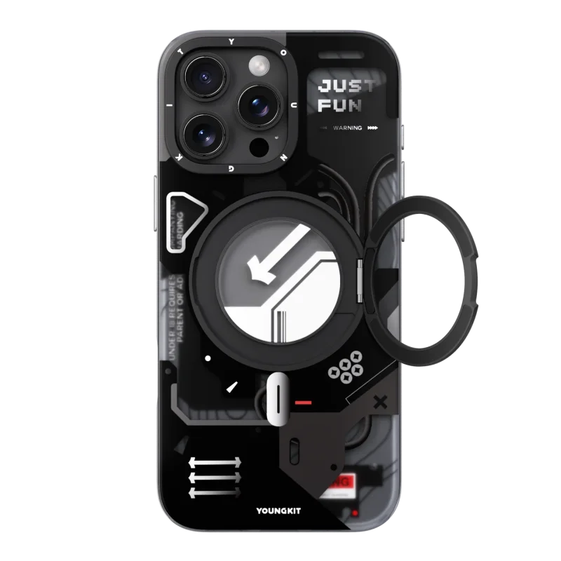 قاب یانگ کیت Youngkit Cyberpunk 360° Spin Magnetic Stand Case  ایفون سری 16